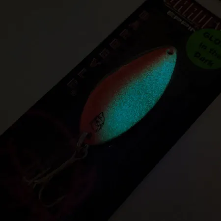 Eppinger Dardevle Devle Dog Glow Blinker, Rot-Orange, 14g, Glow, #13013