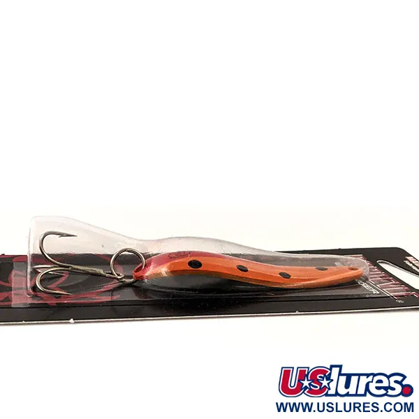 Eppinger Dardevle Cop-E-Cat 7400 Blinker, Orange/Rot, 14g, Nickel, #13056