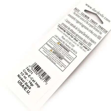 Eppinger Dardevle Cop-E-Cat 7400 UV Blinker, Pink/Nickel, 14g, #13057