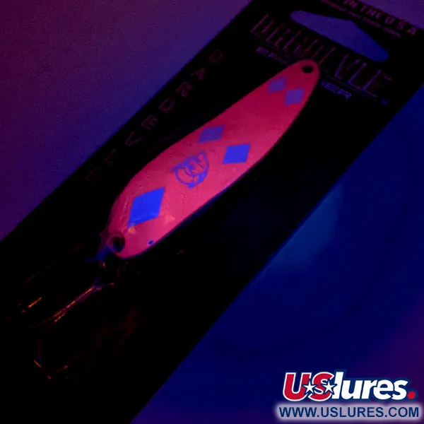 Eppinger Dardevle Cop-E-Cat 7400 UV Blinker, Pink/Nickel, 14g, #13057