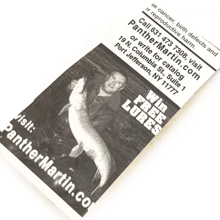 Panther Martin 2 Spinner, Silber, 2,5g, Gelb-Rote Punkte, #13062