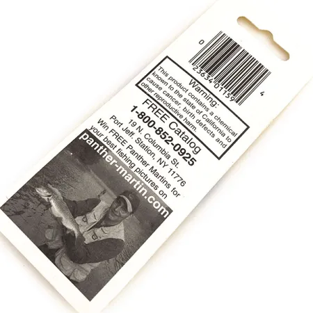 Panther Martin 2 Spinner, 2.5g, Versilbertes Blatt, #13063