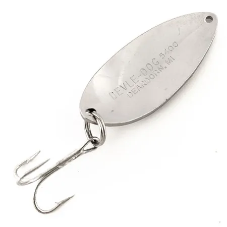 Eppinger Dardevle Devle Dog 5400 Blinker, Nickel gehämmert, 16g, #13067