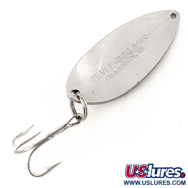 Eppinger Dardevle Devle Dog 5400 Blinker, Nickel gehämmert, 16g, #13067