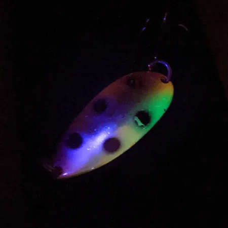 Acme Little Cleo UV Blinker, Rainbow Trout, 18g, UV-Finish, #13077