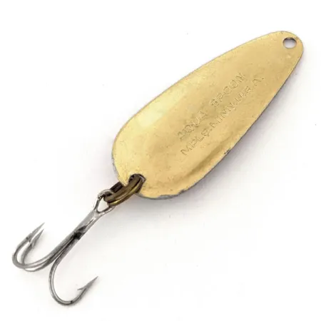 Nebco Aqua Spoon Blinker, Hammered Gold, 7g, Vintage, #13078