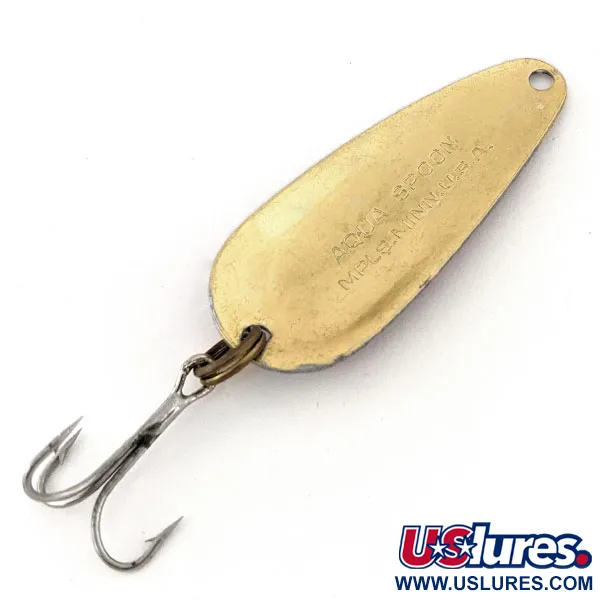 Nebco Aqua Spoon Blinker, Hammered Gold, 7g, Vintage, #13078