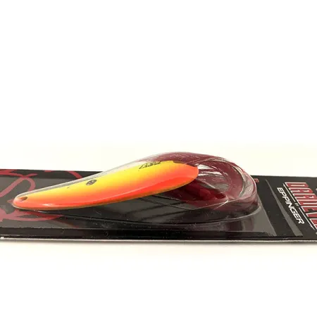 Eppinger Weedless Dardevle Imp UV Blinker, Gelb/Orange/Nickel, 11g, #13088