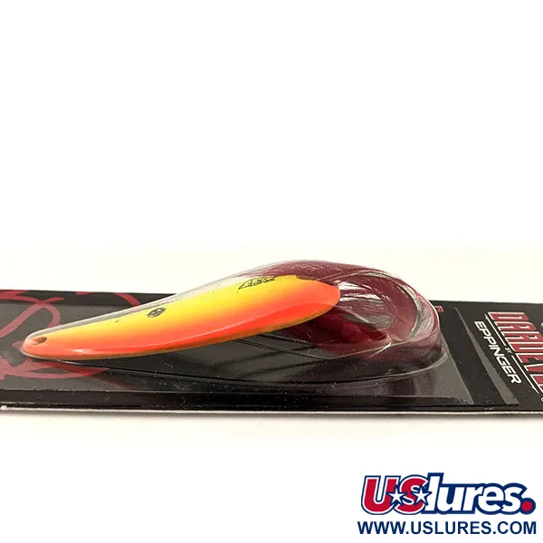 Eppinger Weedless Dardevle Imp UV Blinker, Gelb/Orange/Nickel, 11g, #13088