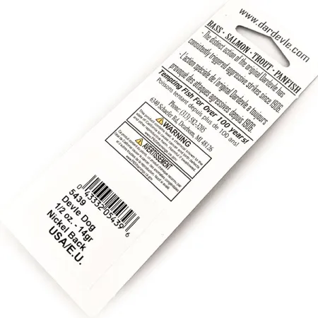 Eppinger Dardevle Devle Dog UV Blinker, Makrele, 14g, UV, #13091