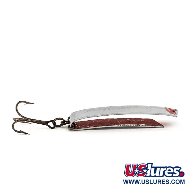 South Bend Super-Duper 509 Blinker, Nickel, 11g, U-Form, #13106