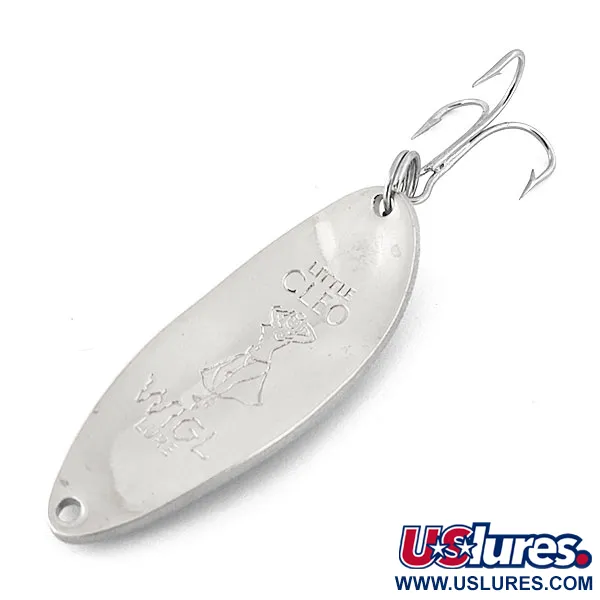 Seneca Little Cleo (Hula Girl) Blinker, Blue / Nickel, 18g, #13133