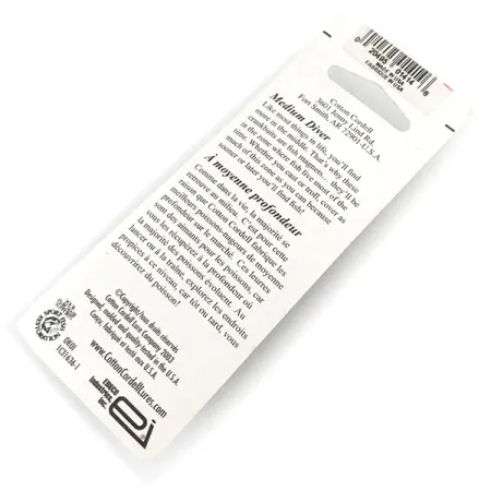 Cotton Cordell Big O UV Wobbler, Fire Tiger, 7g, UV-aktiv, #13189