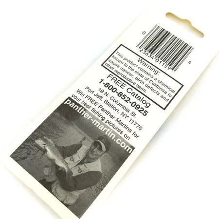 Panther Martin 2 Spinner, Silber, 2,5g, versilbertes Blatt, #13193