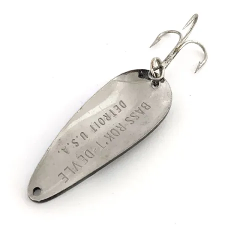 Eppinger Dardevle Bass Rok't Imp Blinker, Schwarz/Weiß/Nickel, 21g, #13197