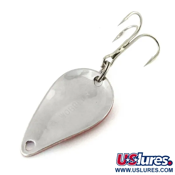 Acme K.O. Wobbler Blinker, Rot/Weiß/Nickel, 7g, USA-gefertigt, #13203