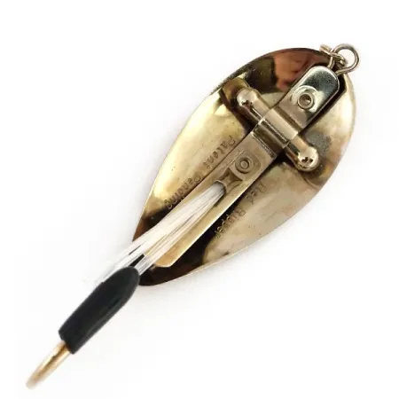 Nemire Lures Red Ripper Löffelblinker, Gold, 12g, Rasselkammer, #13213