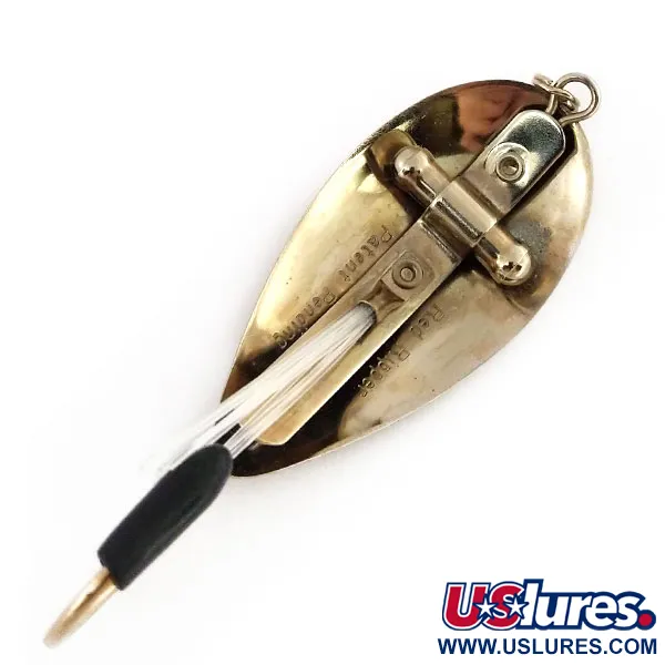 Nemire Lures Red Ripper Löffelblinker, Gold, 12g, Rasselkammer, #13213