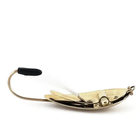 Nemire Lures Red Ripper Löffelblinker, Gold, 12g, Rasselkammer, #13213