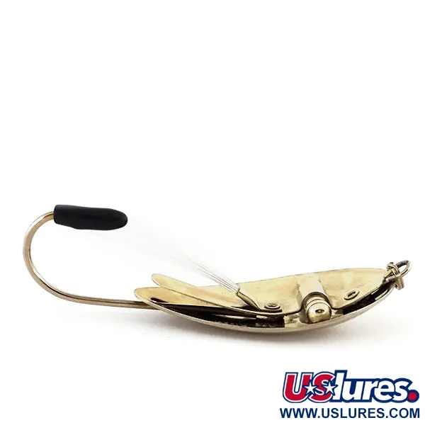 Nemire Lures Red Ripper Löffelblinker, Gold, 12g, Rasselkammer, #13213