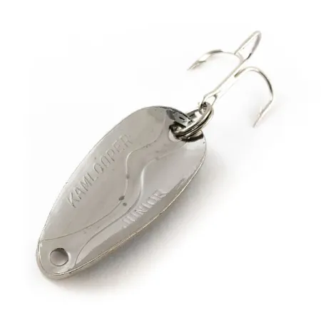 Acme Kamlooper Junior Blinker, Rot / Weiß, 7g, poliertes Nickel, #13254