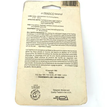 Rebel Arrowhead Schlepplöffel, Schwarz, 17 g, #24482