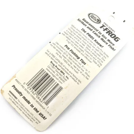 Snag Proof Pro series T-Frog