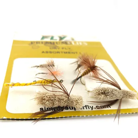 Superfly Premium Flies Trockenfliegen zum Fliegenfischen