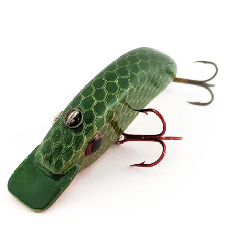 Handgefertigter Vintage Crankbait Holzköder