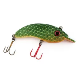 Handgefertigter Vintage Crankbait Holzköder