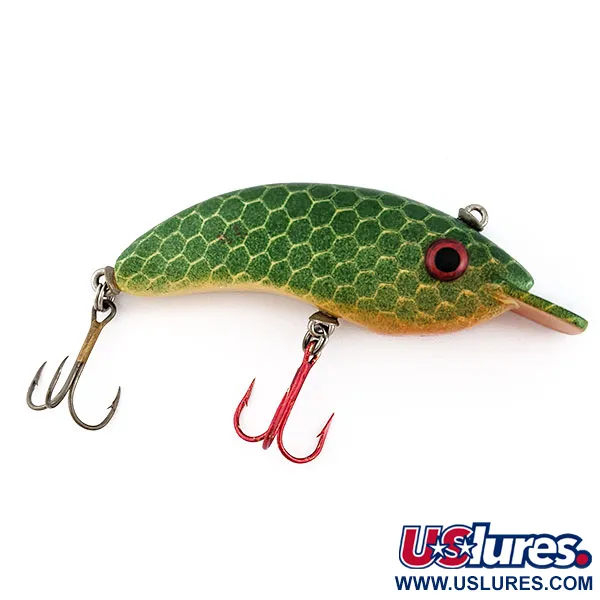 Handgefertigter Vintage Crankbait Holzköder