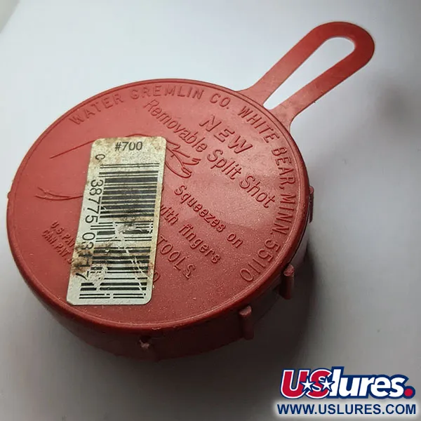 Water Gremlin Removable Split Shot Schrotblei-Sortiment BB 3/0 #7 #5