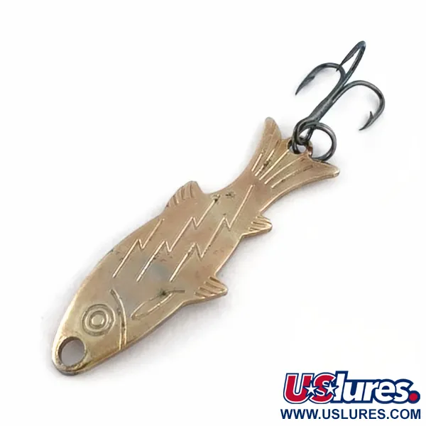 Atlantic Lures Golden Wobble-Fish