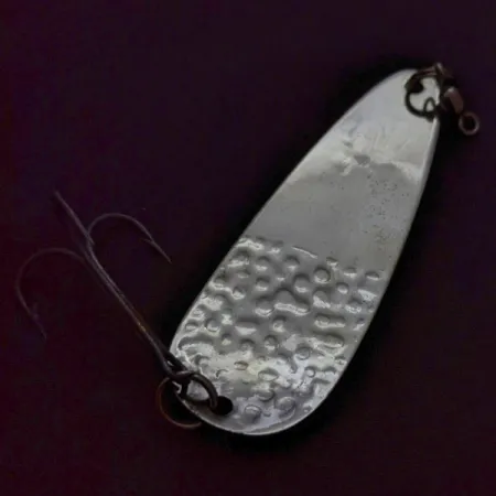 Miller Flutter Spin 3 Blinker, Silber, 1/2oz, Hammerschlag, #24041