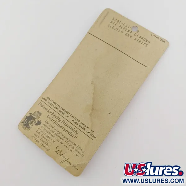 Luhr Jensen Alpena Diamond #31 Glow