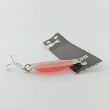 Nebco Pixee Blinker, Nickel/Orange UV, 14g, Ei-Einsatz, #24692