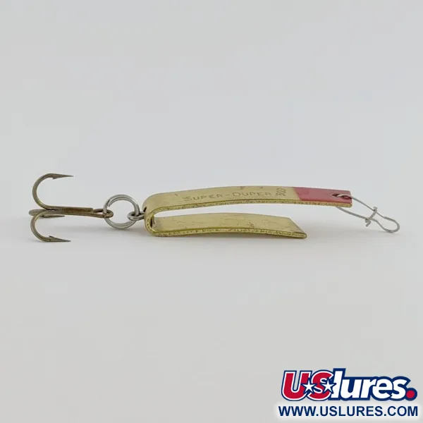 Luhr Jensen Super-Duper 503 Blinker, Gold Red, U-förmig, #24435