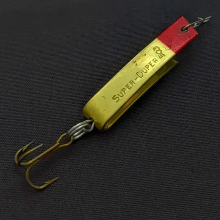 Luhr Jensen Super-Duper 503 Blinker, Gold Red, U-förmig, #24435