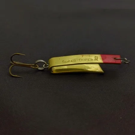 Luhr Jensen Super-Duper 503 Blinker, Gold Red, U-förmig, #24435