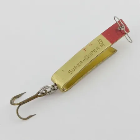 Luhr Jensen Super-Duper 503 Blinker, Gold Red, U-förmig, #24435