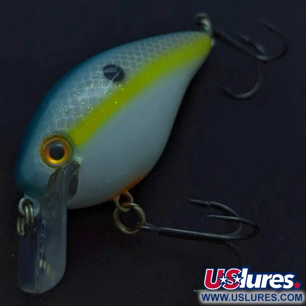 Strike King KVD 1.5 Silent Crankbait, Sexy Shad, 10.6 g, Silent, #24437