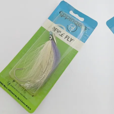 Eppinger Devle Fly Schleppsystem, Nickel Weiß Violett, #24438