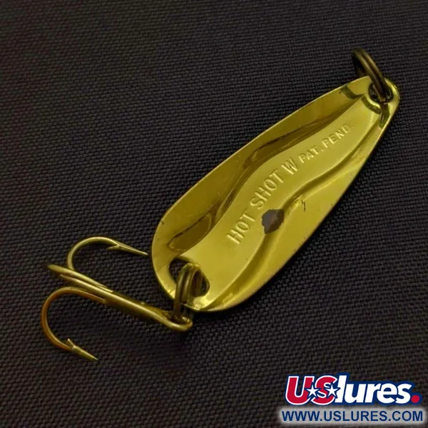 Luhr Jensen Hot Shot W Blinker, Gold, 1.3 g, Ultralight, #24440