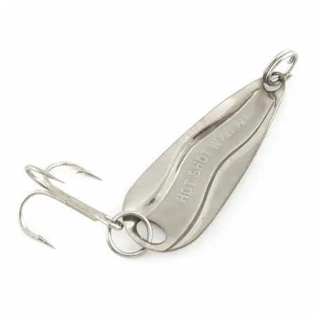 Luhr Jensen Hot Shot W Blinker, Nickel, 1.3g, Wellenprofil, #24441