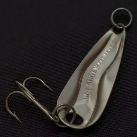 Luhr Jensen Hot Shot W Blinker, Nickel, 1.3g, Wellenprofil, #24441