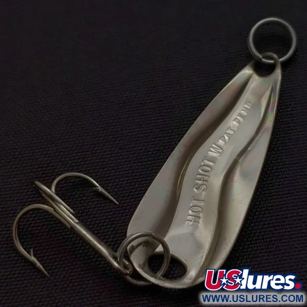 Luhr Jensen Hot Shot W Blinker, Nickel, 1.3g, Wellenprofil, #24441