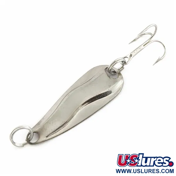 Luhr Jensen Hot Shot W Blinker, Nickel, 1.3g, Wellenprofil, #24441