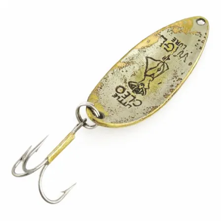 Seneca Little Cleo Blinker, Nickel Messing, 14g, Hula Girl, #24442