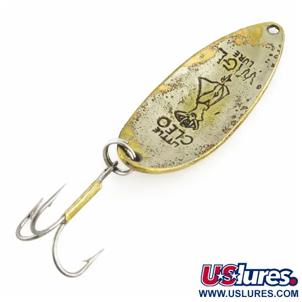 Seneca Little Cleo Blinker, Nickel Messing, 14g, Hula Girl, #24442