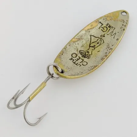 Seneca Little Cleo Blinker, Nickel Messing, 14g, Hula Girl, #24442